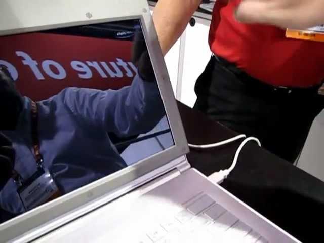 Demo of Elliptic Labs' Ultrasound-based gesture technology