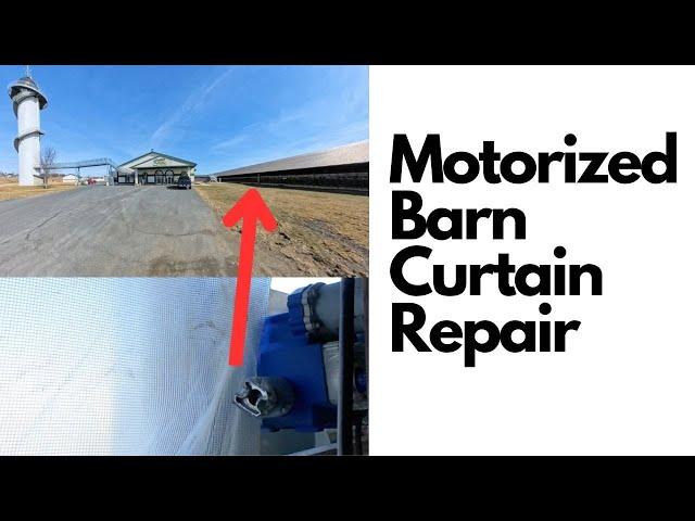 Tips for Freestall Barn Curtain Motor Replacements.  AutoVent LLC Curtain University