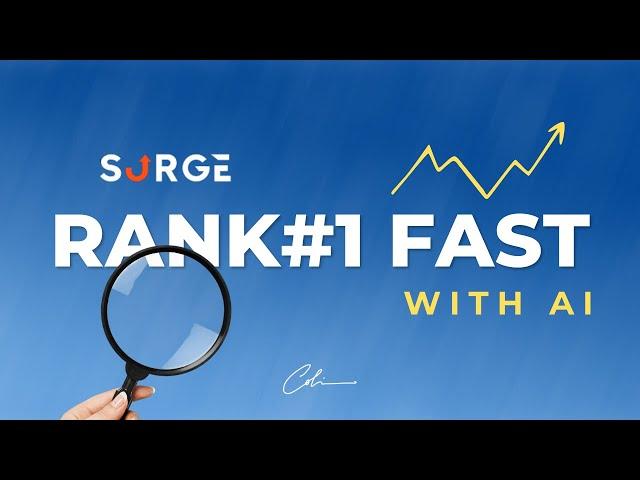 Rank #1 on Google Fast with AI & SurgeGraph - A Coach's Guide