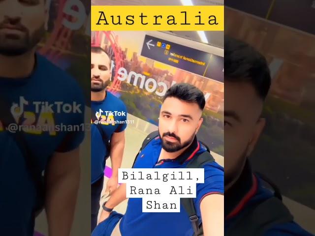 Bilal aslam Gill and Rana Ali Shan in Australia #kabaddi #kabaddi150 @kabaddi150com