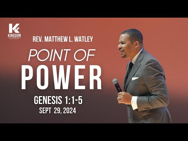 10 AM Live | Point of Power | Rev. Matthew L. Watley | Kingdom Fellowship AME