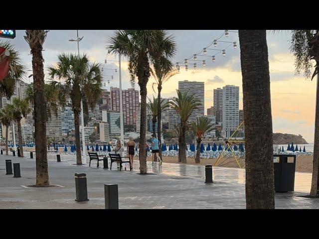 Morning time live on the beach ️ Benidorm Spain ! Live stream today