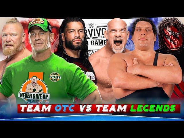 Roman Reigns John Cena Brock Lesnar Vs Legends | WWE 2K24 PC