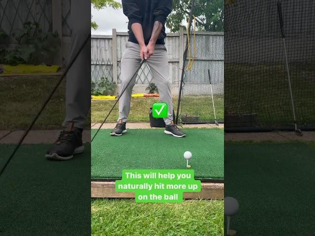 I Can’t Believe How Easy Hitting Up On Driver Is With This Simple Tip