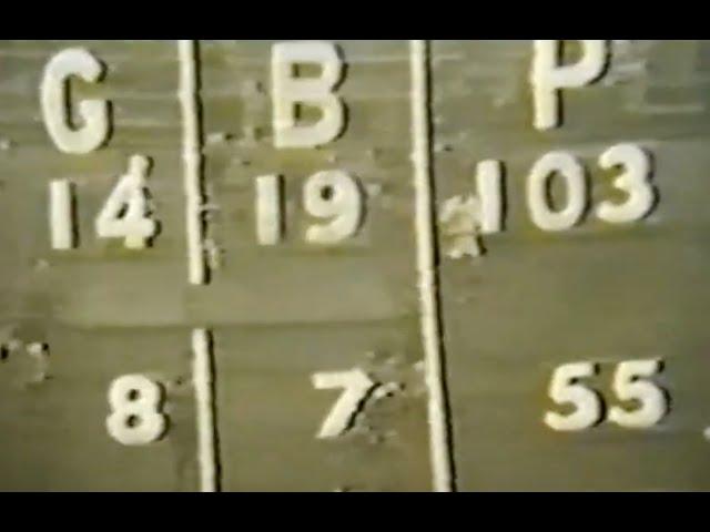 Full last quarter Rd 16 1957 - Hawthorn v Geelong at muddy Glenferrie Oval (audio from 5min onwards)