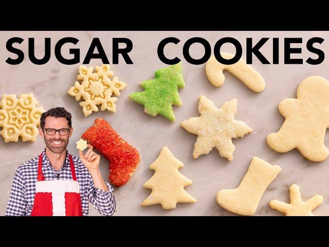 EASY No Spread Sugar Cookies Recipe