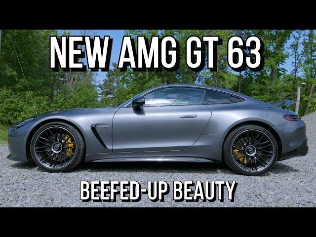 NEW MERCEDES AMG GT 63 // STYLISH THRILLS // REVIEW // NEW MODEL 2024