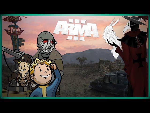 I snuck into an Arma 3 Fallout Aftermath Op to surprise my friend (NCR)