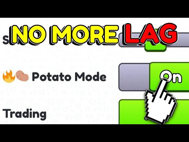 Pet Simulator 99 Update 9 Potato Mode: NO MORE LAG! 