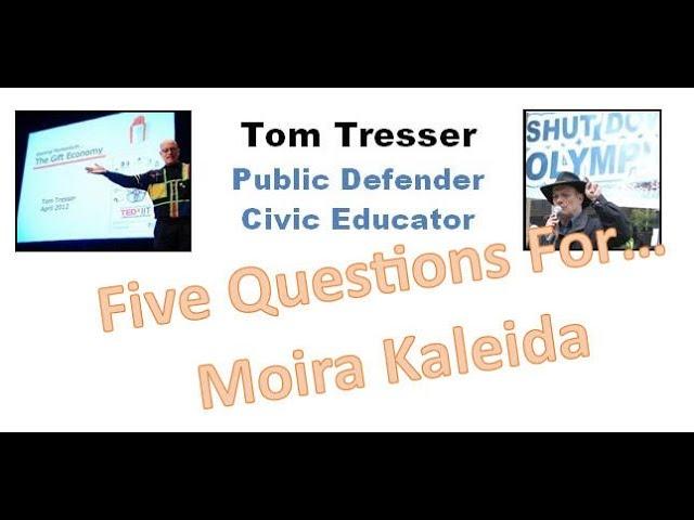 Five Questions for Moira Kaleida