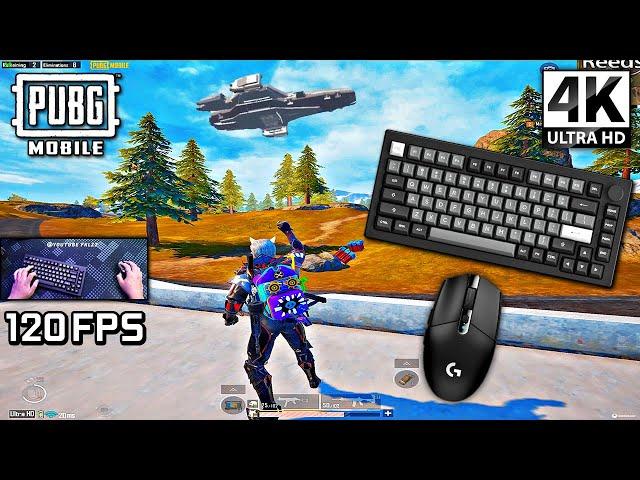 [ HANDCAM ] PUBG MOBILE 3.2 ULTRA HDR 120 FPS PC EMULATOR GAMELOOP KEYBOARD & MOUSE SOUND ASMR