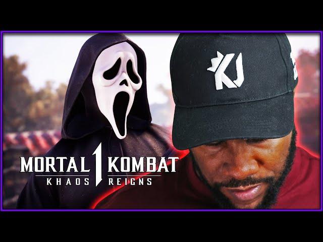 GHOSTFACE From Scream In Mortal Kombat 1!