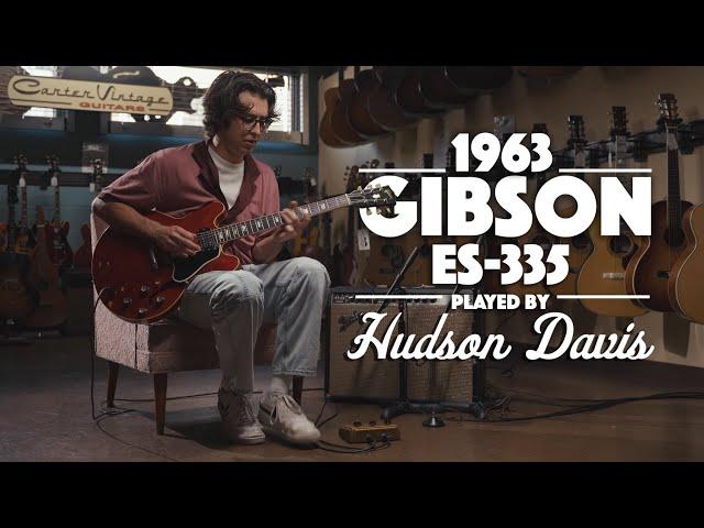 1963 Gibson ES-335 played by Hudson Davis