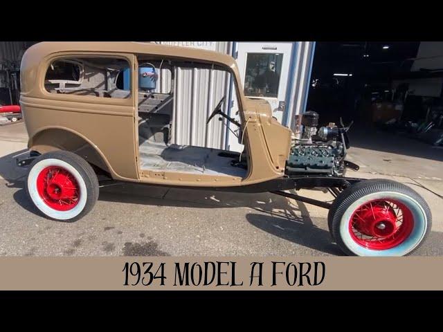 1934 Ford Model A: Custom exhaust system