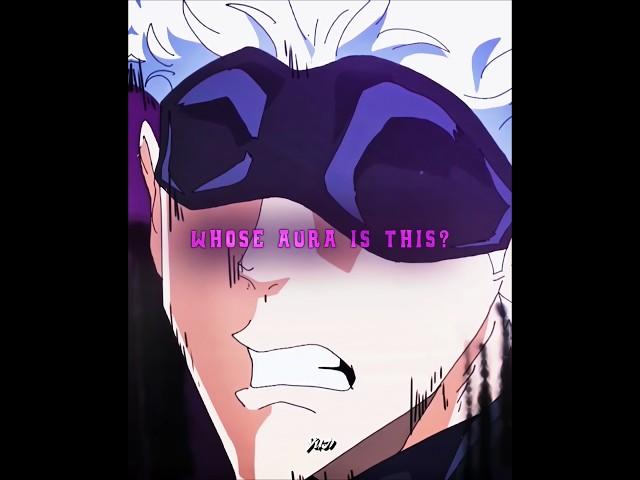 Gojo met Aura Farmer Sung Jin Woo ️ || Jujutsu kaisen × Solo Leveling #gojo #jinwoo