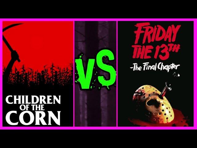 1984 Horror Movie Showdown! Who will WIN? Children Of The Corn VS Friday 13th The Last Chapter