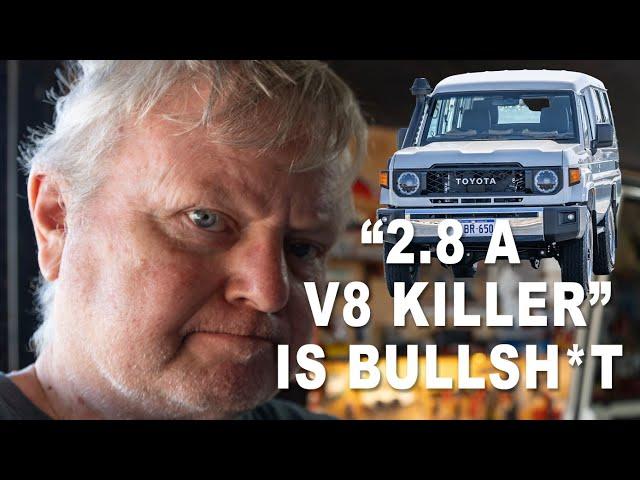 V8 vs 4-Cyl LAND CRUISER MEDIA HYPE @4xoverland