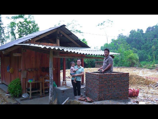 Sand mining from streams to build water tanks for new farm under construction | Family Farm Life