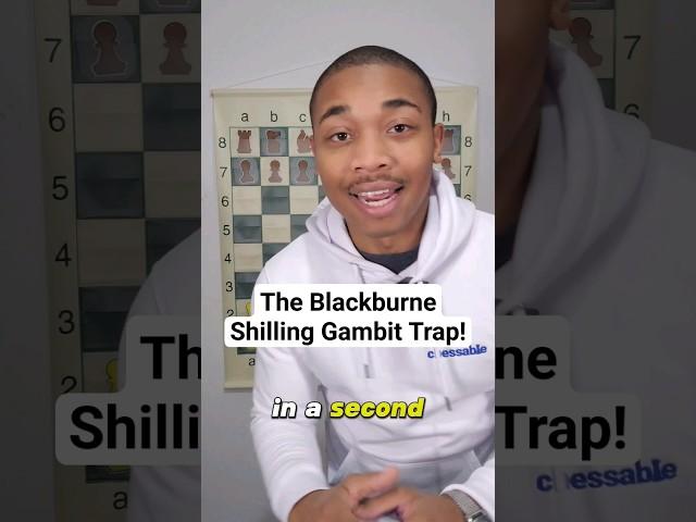 The Blackburne Shilling Gambit TRAP!