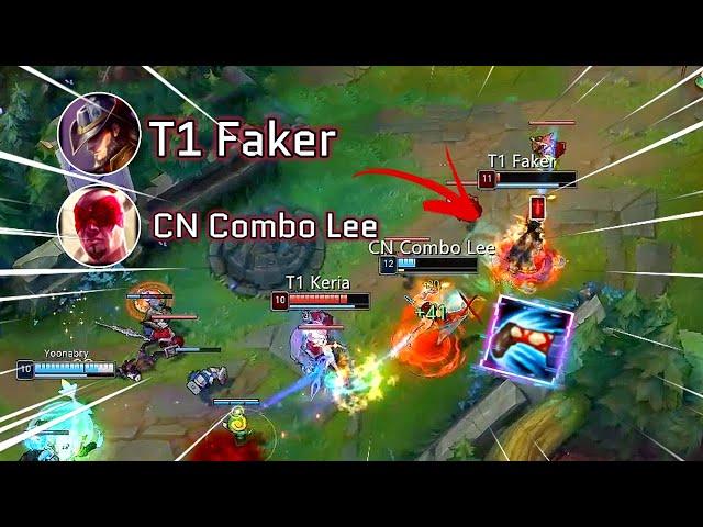 CN Combo -but- KOREAN Lee Sin - [CN Combo Lee] MONTAGE SUPER SMOOTH Mechanics - League of Legends