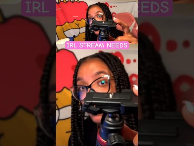 IRL Stream Equipment Part 2 #streamlabs #tripod #streamer #howtostream #howto #twitch #irl
