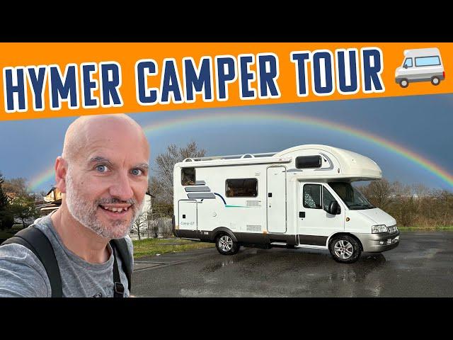 CAMPER TOUR del nostro HYMER, Scopri il nostro camper perfetto per l’avventura!