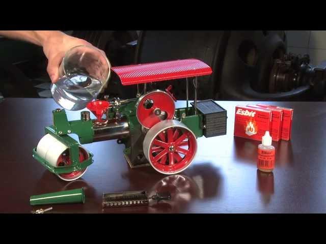 Wilesco D365 Steam Roller Manual for mobile steam engines