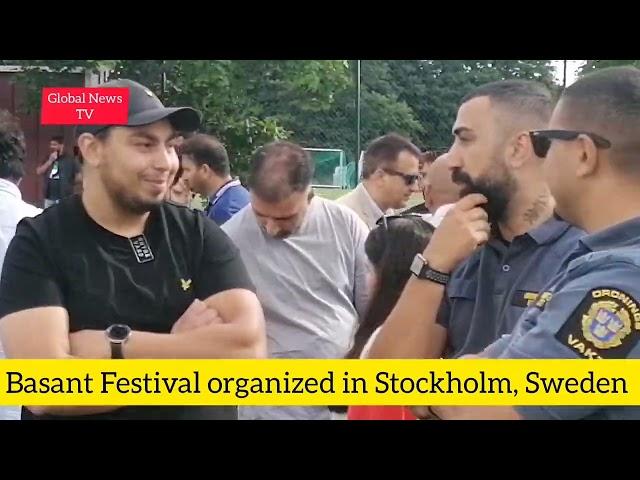 Sweden  Basant Festival in Stockholm,... #GlobalNewsTV