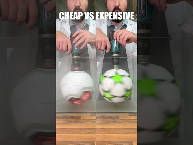 I tested cheap vs expensive footballs!