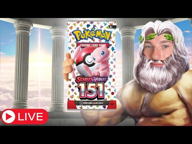 WE PULLED A GOD PACK! Opening 151 Pokemon Cards!