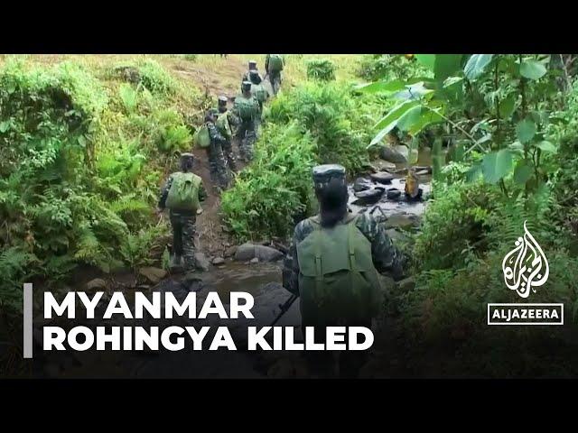 Hundreds of Rohingya killed in Myanmar: Fighting between junta and rebel group intensifies