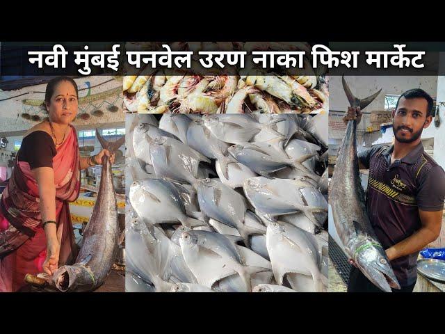 Mumbai Panvel Fish Market | Uran Naka Fish Market Panvel | Wholesale Fish Market In Mumbai