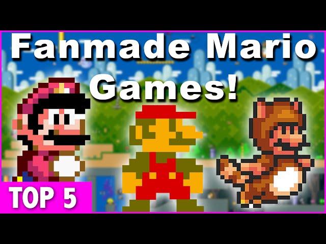 Top 5 Super Mario Fan Made Games ft. BadmanReviews