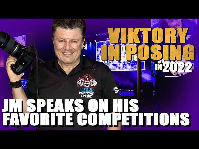 JM Speaks on The Best Competitions Around | Viktory In Posing 2022