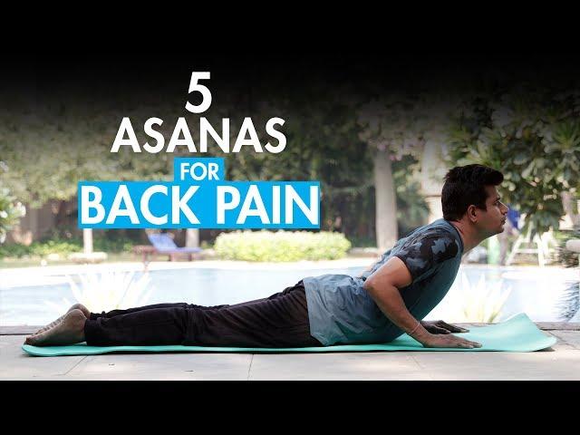 Yoga Stretches For Back Pain Relief | Fit Tak