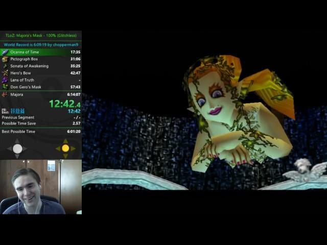 Majora's Mask 100% (Glitchless) Speedrun in 6:02:46