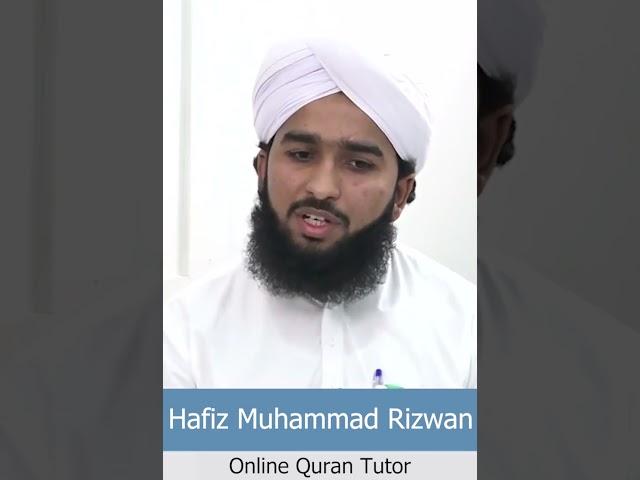Online Quran Tutor - Hafiz Rizwan