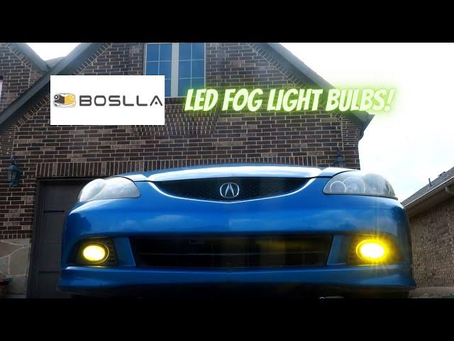 Boslla LED Fog Light bulbs install on my RSX!