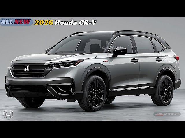 Best SUV in Its Class? Meet the New 2026 Honda CR-V - Next-Level Comfort and Safety!