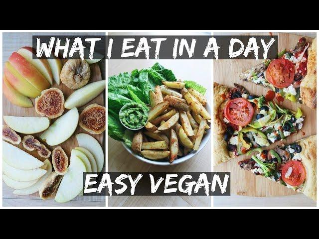 What I Eat In A Day in 60 SECONDS || HCLF VEGAN