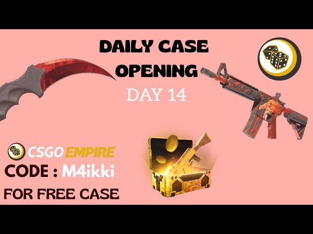 OPENING CSGOEMPIRE DAILY CASE (DAY 14)