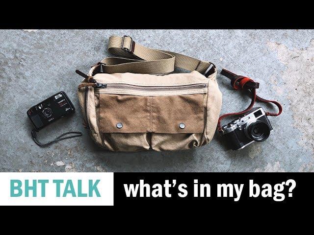 What's In My Bag (on my day off?)