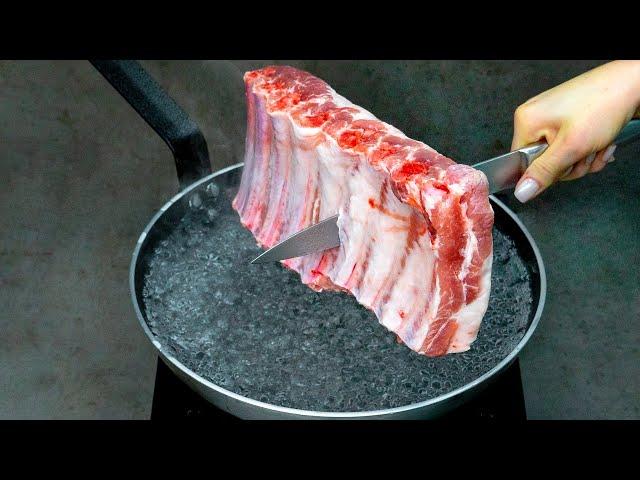 The secret that chefs hide! Here's how to make the most tender ribs!