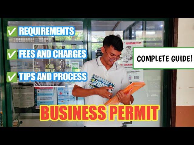 PAANO KUMUHA NG BUSINESS PERMIT |COMPLETE GUIDE | Requirements | Fees and Charges | Tips and Process