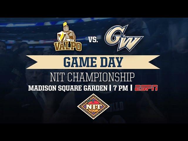 @GW_MBB Game Day: Valparaiso (NIT Championship)