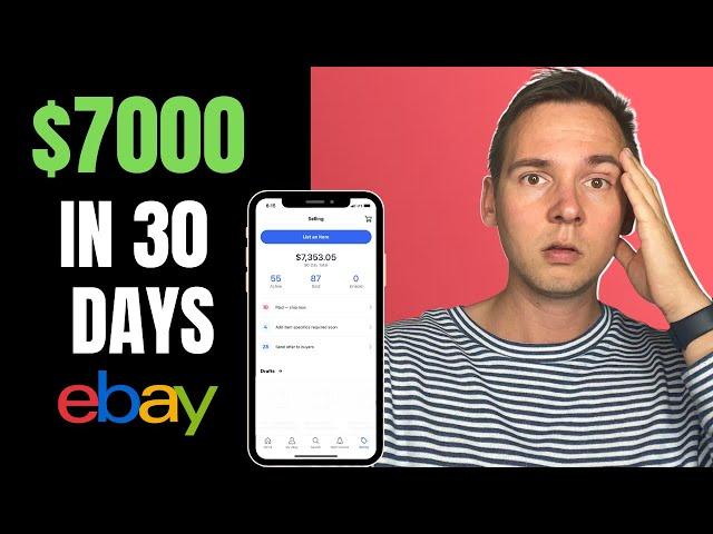 I Tried eBay Dropshipping For A Month And Made $7000 In Sales