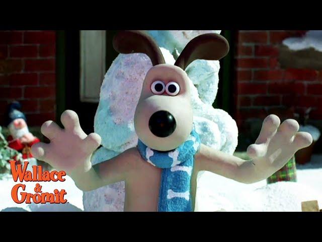 Wallace & Gromit's Cracking Contraptions ️ | Snowmanotron  #WallaceandGromit