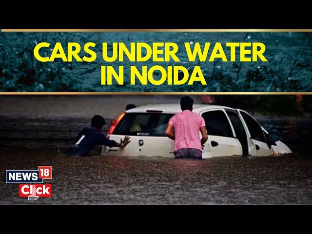 Noida Rains: Hundreds Of Cars Submerged As Hindon River Overflows | Delhi Flood | Noida Flood