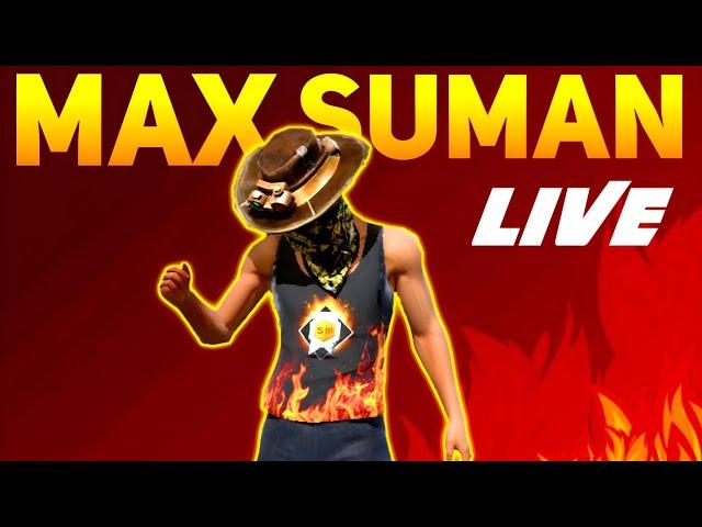 MAX SUMAN IS LIVE | FREE FIRE SUNDAY SHORT LIVE #SHORTS