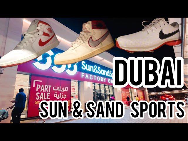 Dubai Sun and Sand sports Factory Outlet / Newly Opened  30 to 70% off/ Motor City Branch.